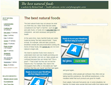 Tablet Screenshot of best-natural-foods.com